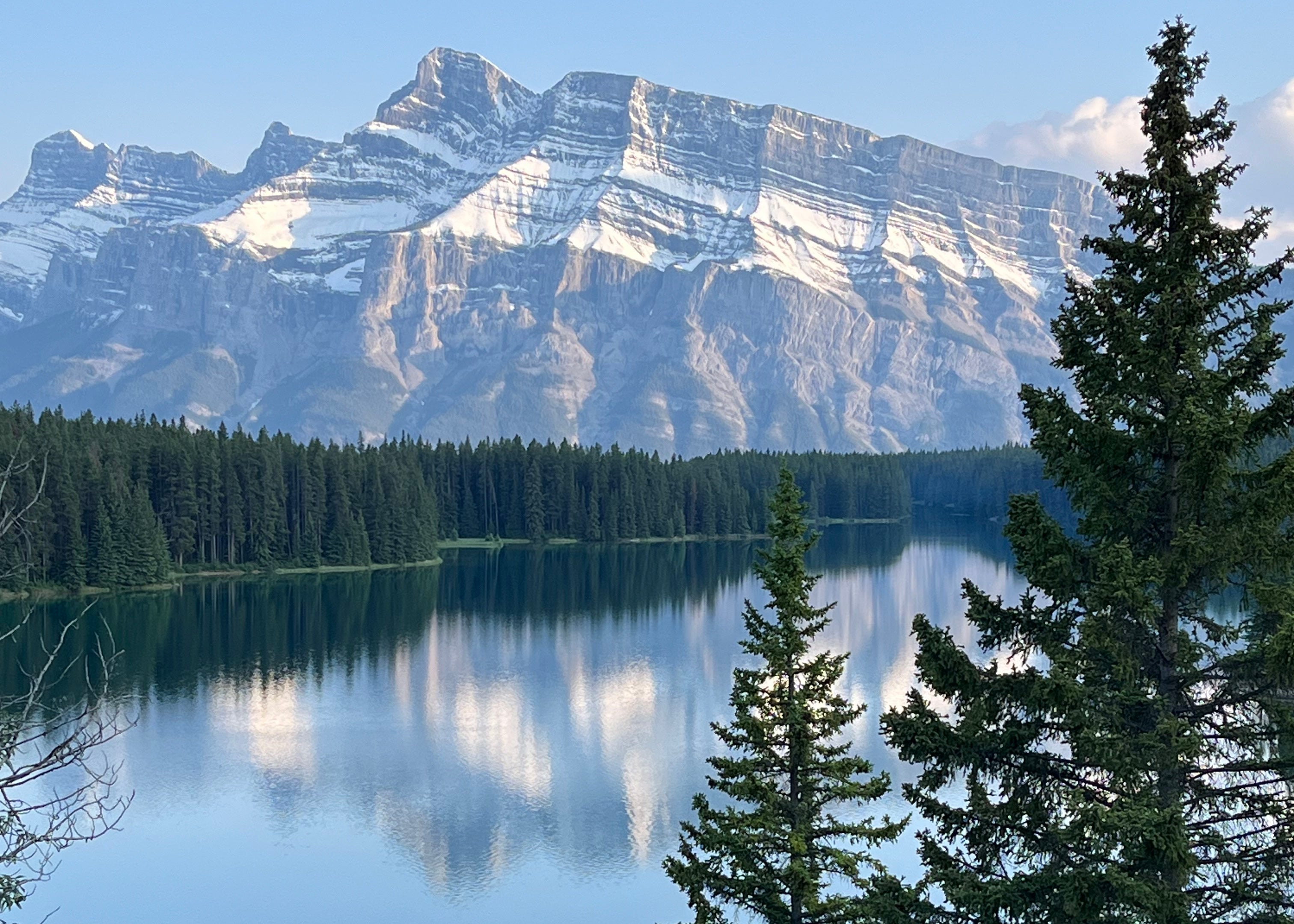 Donna-H.---Canadian-Rockies,-Vancouver-&-Victoria---Mount-Rundel-and-its-reflection